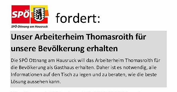 Arbeiterheim Thomasroith_Banner600x311